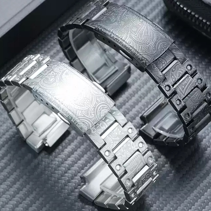 vintage paisley engraved stain - Casio Watch G-Shock Ga-2100 评论和价格