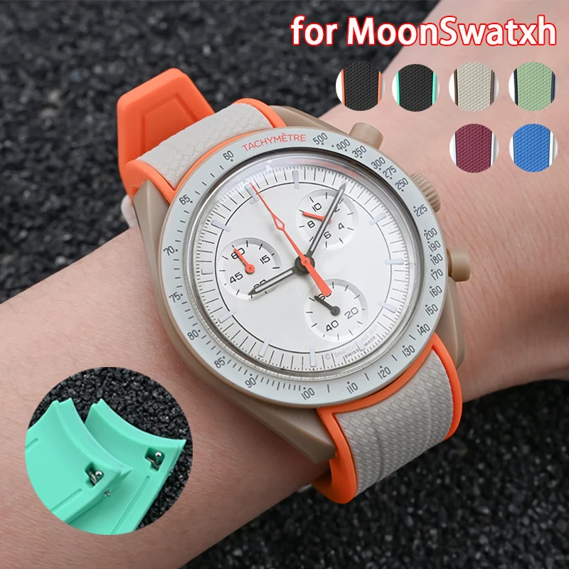 New Silicone Strap for Omega X - Rolex Watch Daytona 评论和价格
