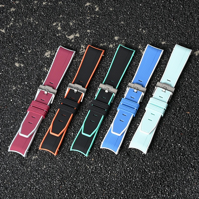 New Silicone Strap for Omega X - Rolex Watch Daytona 评论和价格