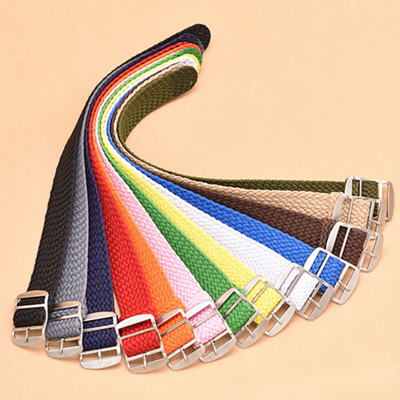 Nylon Weave Watch Strap for Pe - Suede Strap Watch 评论和价格