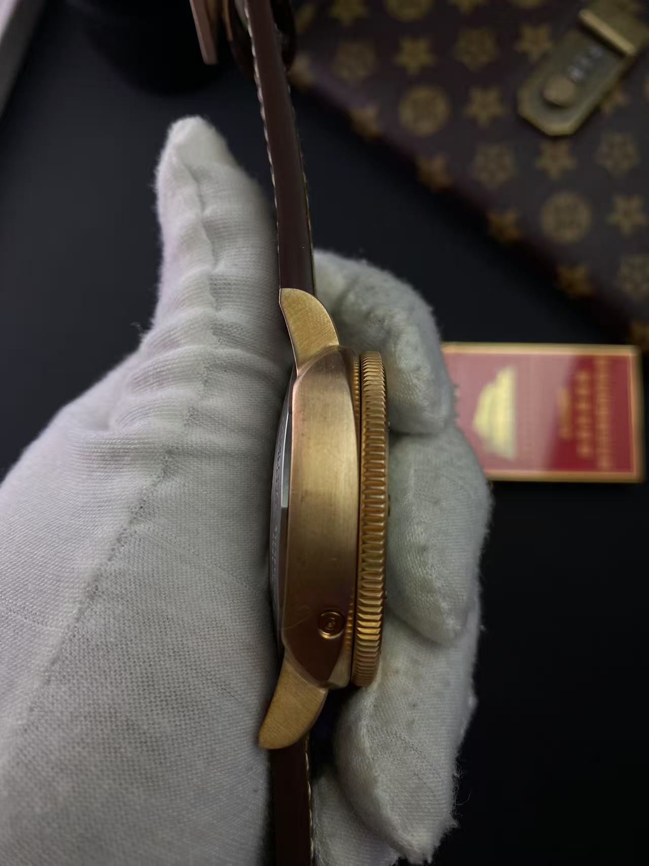 Vintage Bronze Men'S Watch Gre - Tropic Strap Vintage 评论和价格