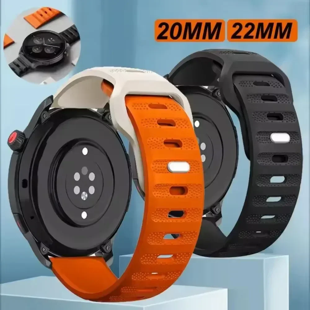 20mm 22mm Silicone Strap for G - Silicone Watch Band 22Mm 评论和价格