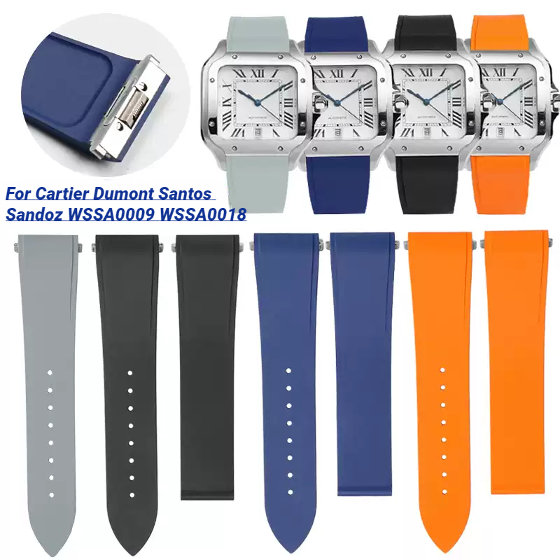 18.5mm 21mm Metal Quick Releas - Cartier Watch Santos 评论和价格