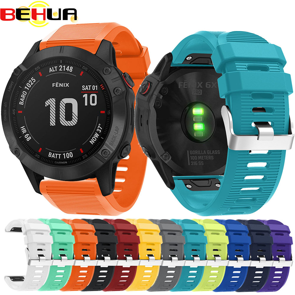 BEHUA QuickFit 26mm 22mm Silic - Silicone Watch Band 22Mm 评论和价格